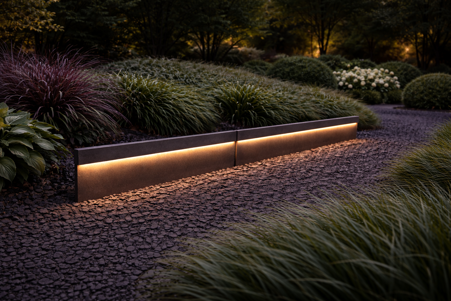 Custom Steel Garden Edging – Handcrafted Landscape Border