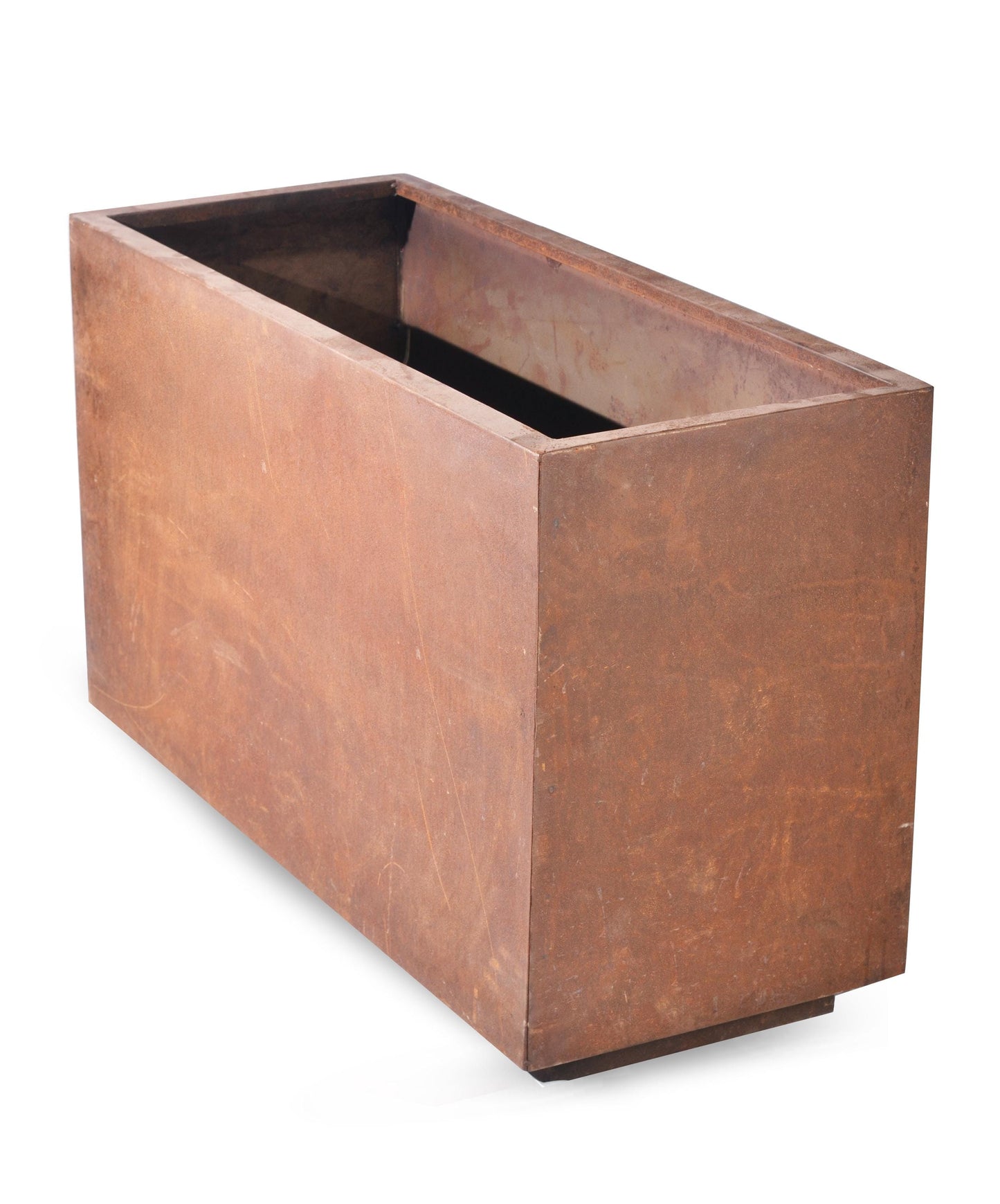 Rectangular Steel Planter Box – Modern Outdoor Garden Decor
