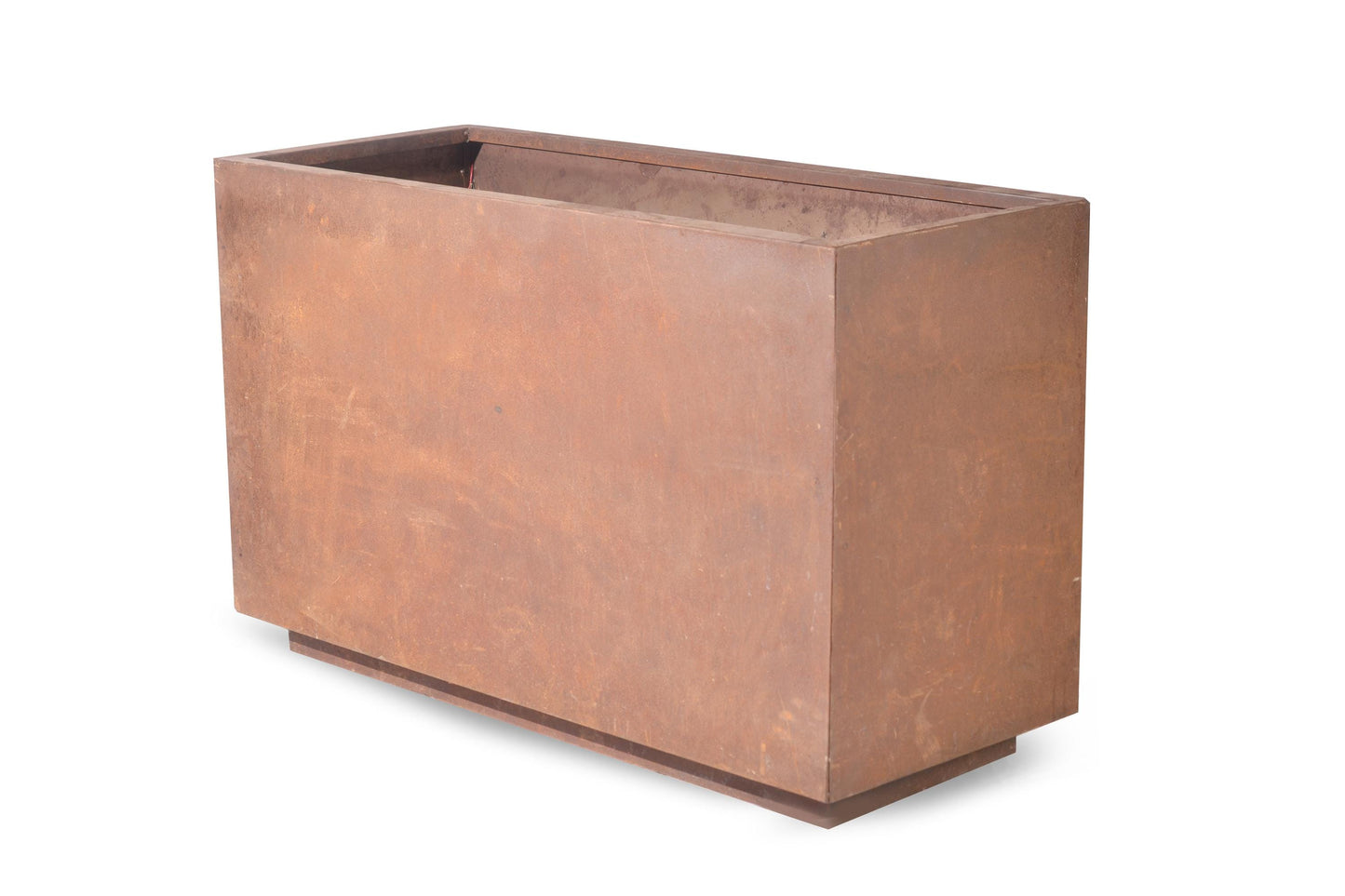 Rectangular Steel Planter Box – Modern Outdoor Garden Decor